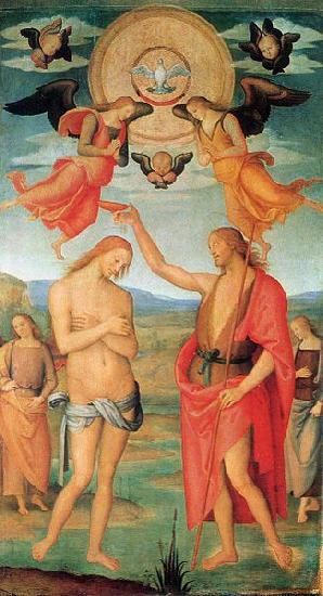 Pietro Perugino The Baptism of Christ